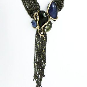 Vintage Reversible Labradorite Necklace